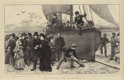 Land Once More!, a Study at the Sea-Side by Charles Green